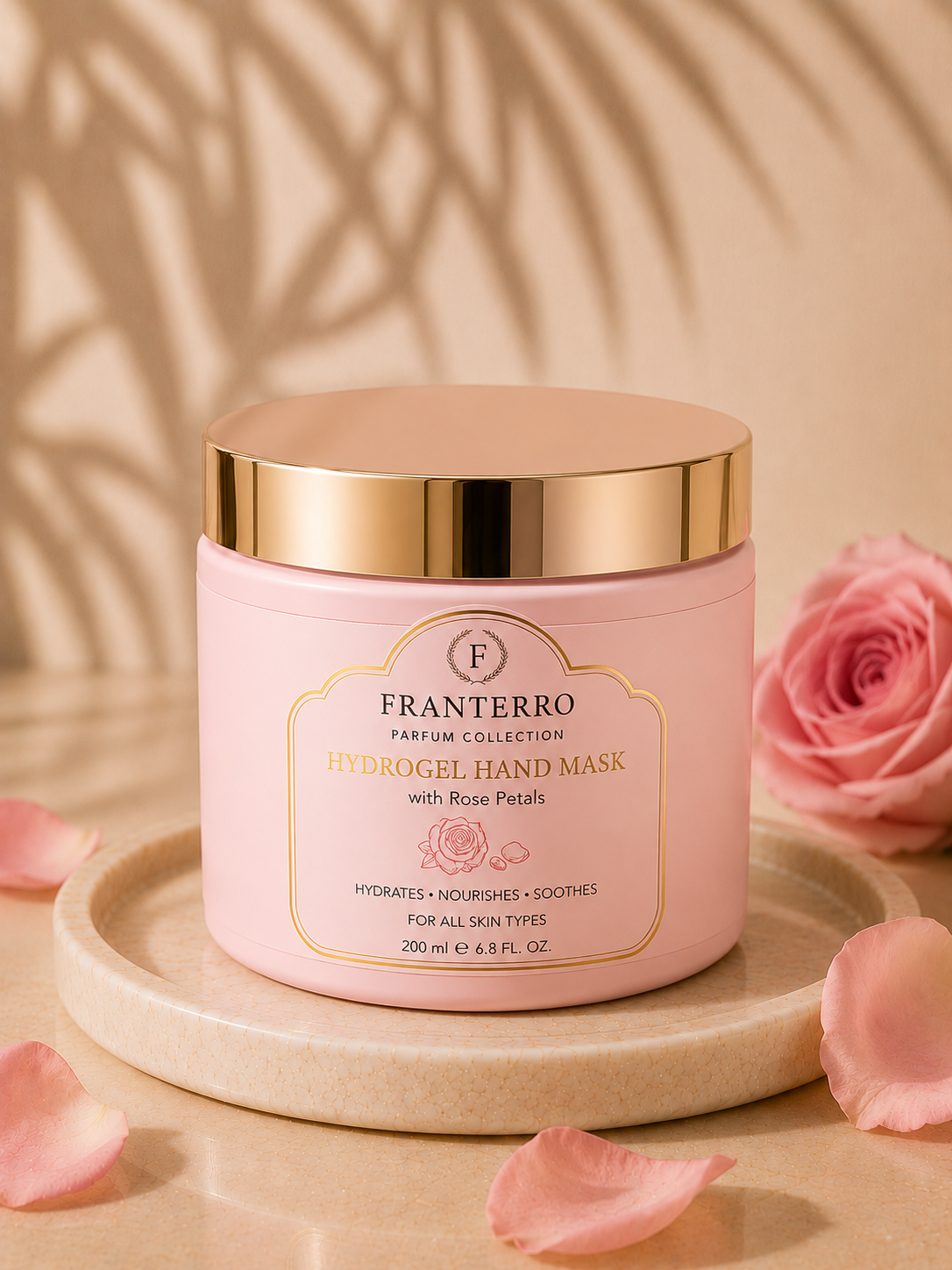 FRANTERRO — HYDROGEL HAND MASK with Rose Petals