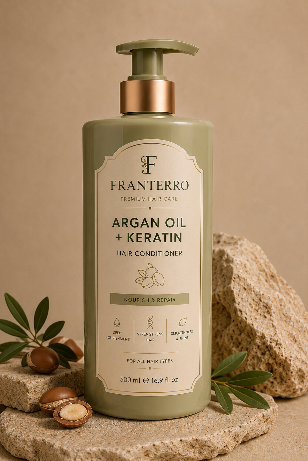 FRANTERRO — ARGAN OIL + KERATIN